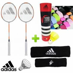 Adidas Badminton P8 Training Set W/ Shuttles & Grips