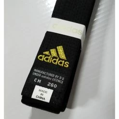 Adidas Champion Black Belt - 1.75"