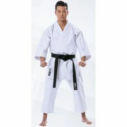 Tokaido WKF Kata Master Gi - Silver 12oz Japanese Cut