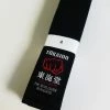 Tokaido Japan BLBK 賛成者 Pro Black Belt - 1.5" Karate